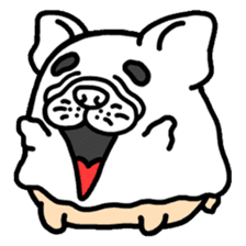 Joy's French Bulldog World sticker #3937090