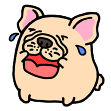 Joy's French Bulldog World sticker #3937092