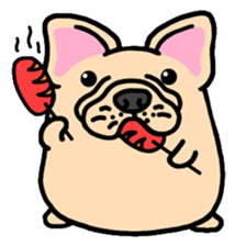 Joy's French Bulldog World sticker #3937094