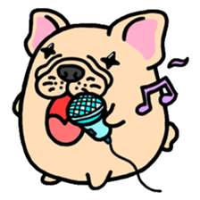 Joy's French Bulldog World sticker #3937096