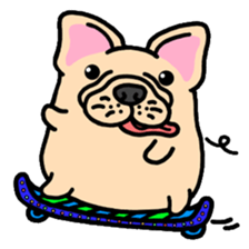 Joy's French Bulldog World sticker #3937097