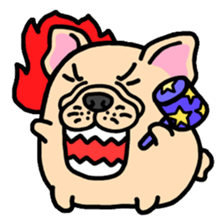Joy's French Bulldog World sticker #3937100