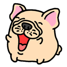 Joy's French Bulldog World sticker #3937102