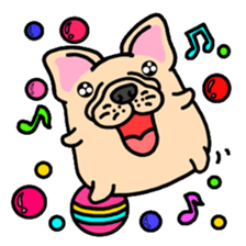 Joy's French Bulldog World sticker #3937103