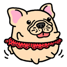 Joy's French Bulldog World sticker #3937105