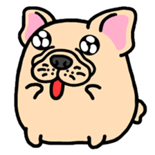 Joy's French Bulldog World sticker #3937106