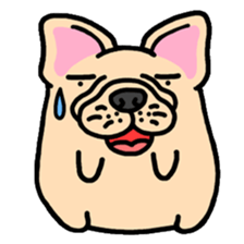 Joy's French Bulldog World sticker #3937108