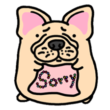 Joy's French Bulldog World sticker #3937110