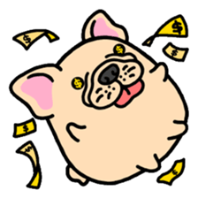 Joy's French Bulldog World sticker #3937111