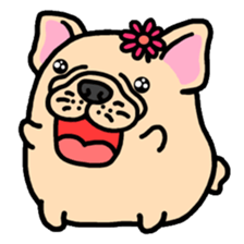 Joy's French Bulldog World sticker #3937112
