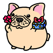 Joy's French Bulldog World sticker #3937116