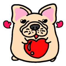 Joy's French Bulldog World sticker #3937117