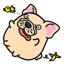 Joy's French Bulldog World sticker #3937119