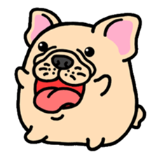 Joy's French Bulldog World sticker #3937120