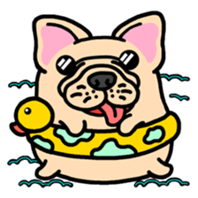 Joy's French Bulldog World sticker #3937124