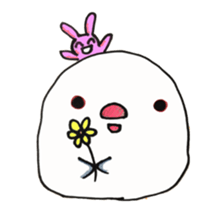 Bunny and Bird sticker #3937407
