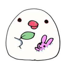 Bunny and Bird sticker #3937416