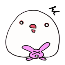 Bunny and Bird sticker #3937417