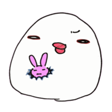 Bunny and Bird sticker #3937419