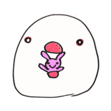 Bunny and Bird sticker #3937423