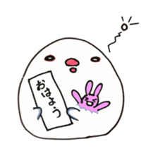 Bunny and Bird sticker #3937424