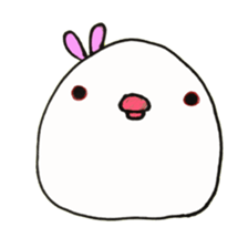 Bunny and Bird sticker #3937425