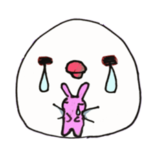 Bunny and Bird sticker #3937428