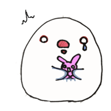 Bunny and Bird sticker #3937430