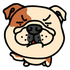Joy's English Bulldog World sticker #3937850