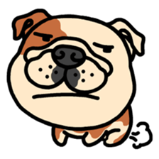 Joy's English Bulldog World sticker #3937853
