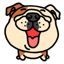 Joy's English Bulldog World sticker #3937856