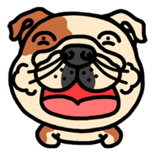 Joy's English Bulldog World sticker #3937859
