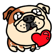 Joy's English Bulldog World sticker #3937864