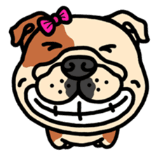 Joy's English Bulldog World sticker #3937866