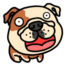 Joy's English Bulldog World sticker #3937869