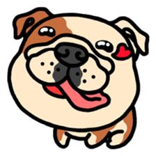 Joy's English Bulldog World sticker #3937874