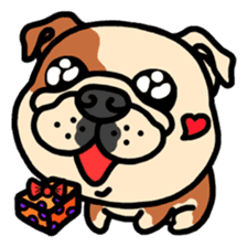 Joy's English Bulldog World sticker #3937877