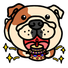 Joy's English Bulldog World sticker #3937878