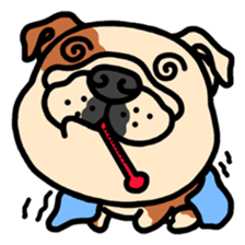 Joy's English Bulldog World sticker #3937879