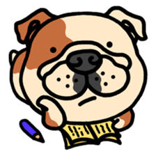 Joy's English Bulldog World sticker #3937883