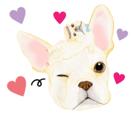 PLANET OF THE FRENCH BULLDOG sticker #3937927