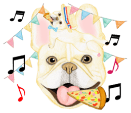 PLANET OF THE FRENCH BULLDOG sticker #3937928