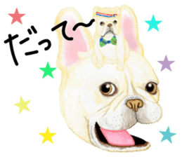 PLANET OF THE FRENCH BULLDOG sticker #3937934