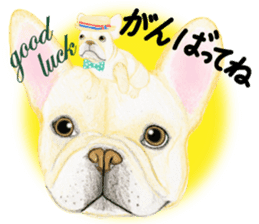 PLANET OF THE FRENCH BULLDOG sticker #3937935