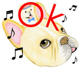 PLANET OF THE FRENCH BULLDOG sticker #3937943