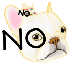 PLANET OF THE FRENCH BULLDOG sticker #3937944