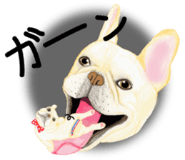 PLANET OF THE FRENCH BULLDOG sticker #3937946
