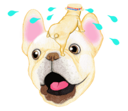 PLANET OF THE FRENCH BULLDOG sticker #3937948