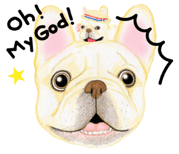 PLANET OF THE FRENCH BULLDOG sticker #3937950