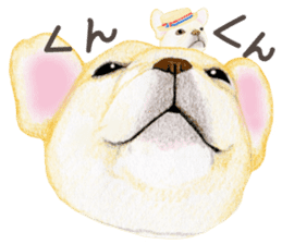 PLANET OF THE FRENCH BULLDOG sticker #3937952